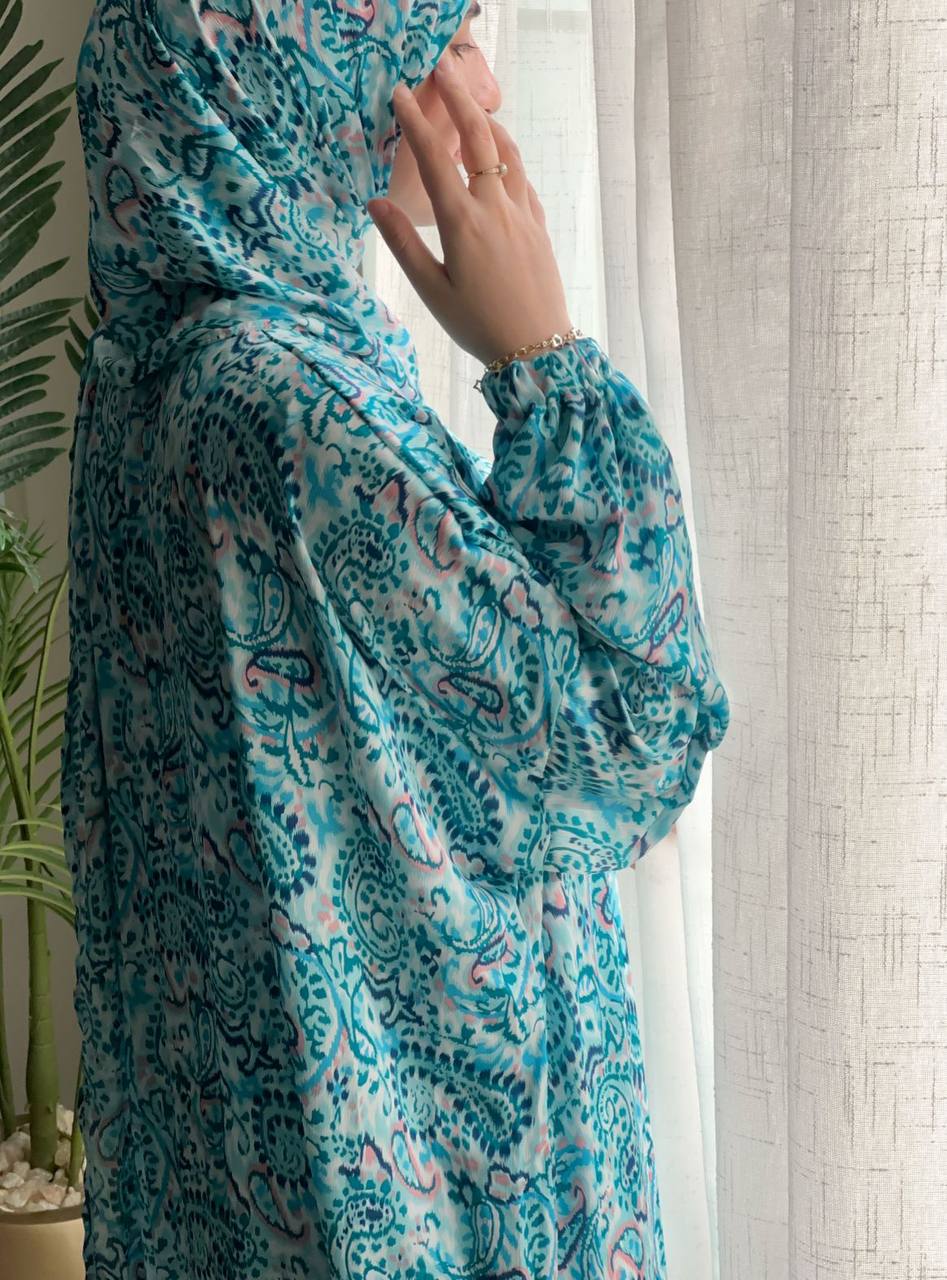 Prayer Dress – Soft Crinkled Satin