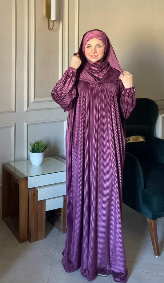 Velvet Flow Prayer Dress