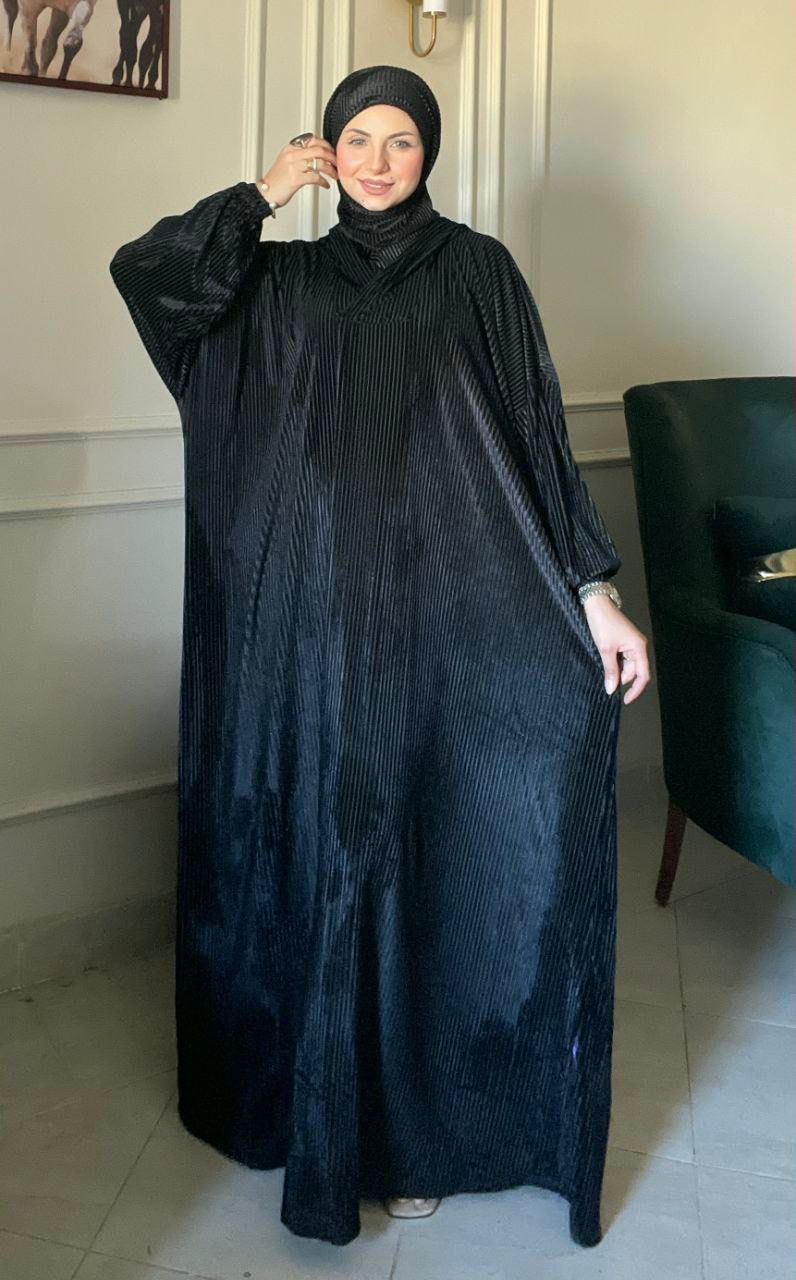 Velvet Flow Prayer Dress