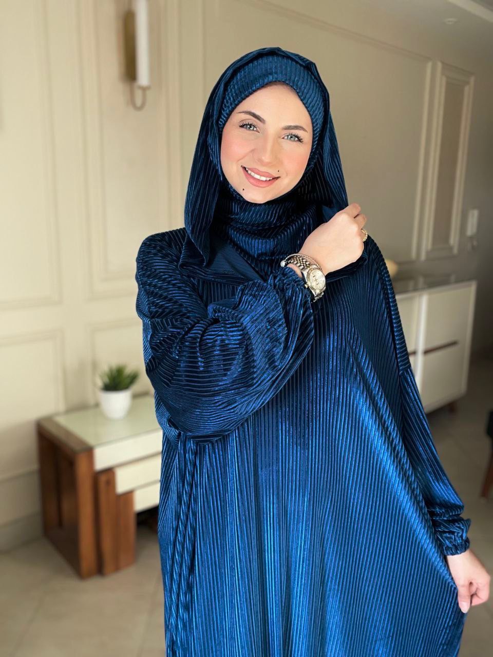 Velvet Flow Prayer Dress