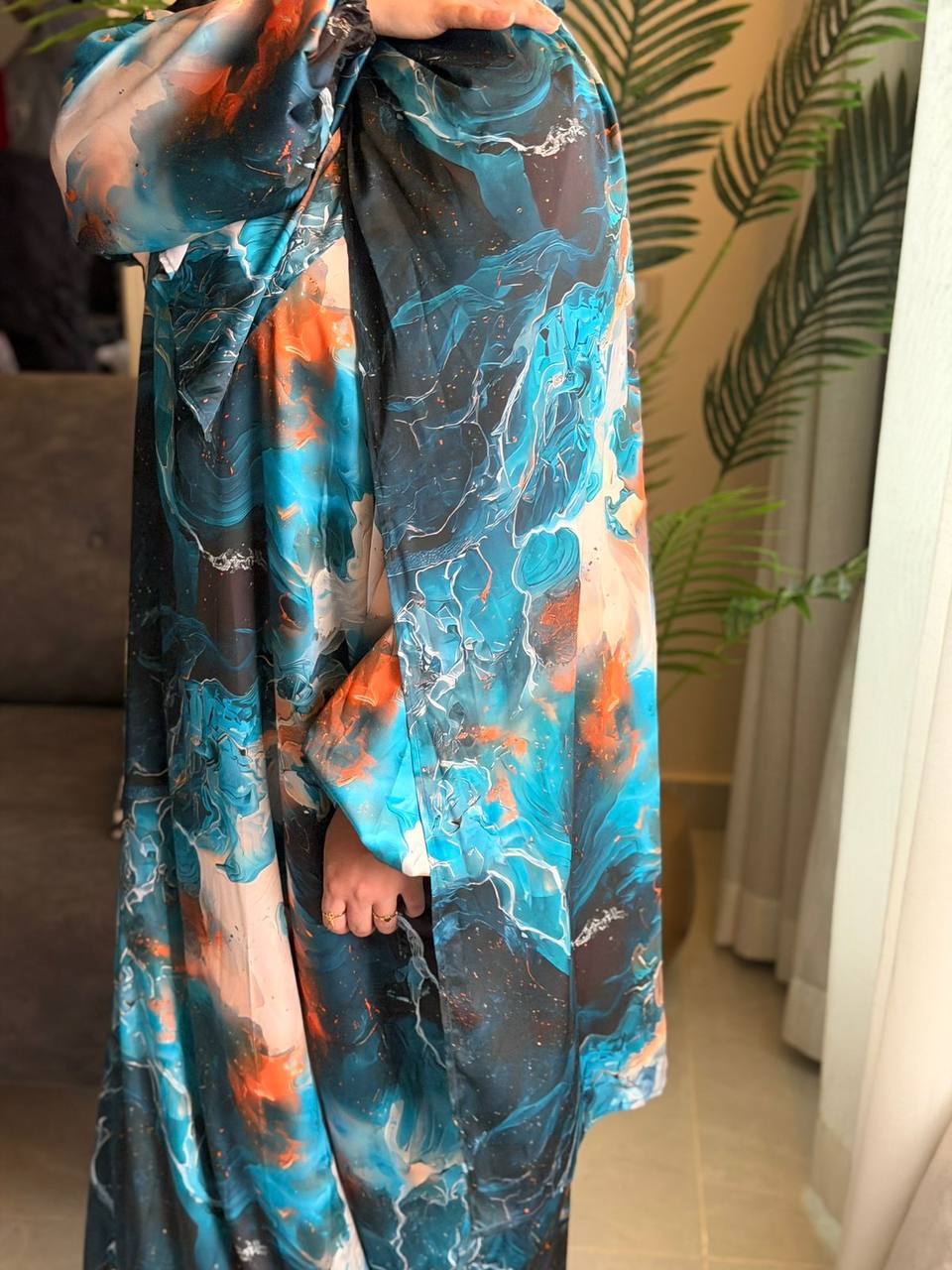 silk prayer dress Modefa Premium Women's Islamic Two Piece Prayer Dress