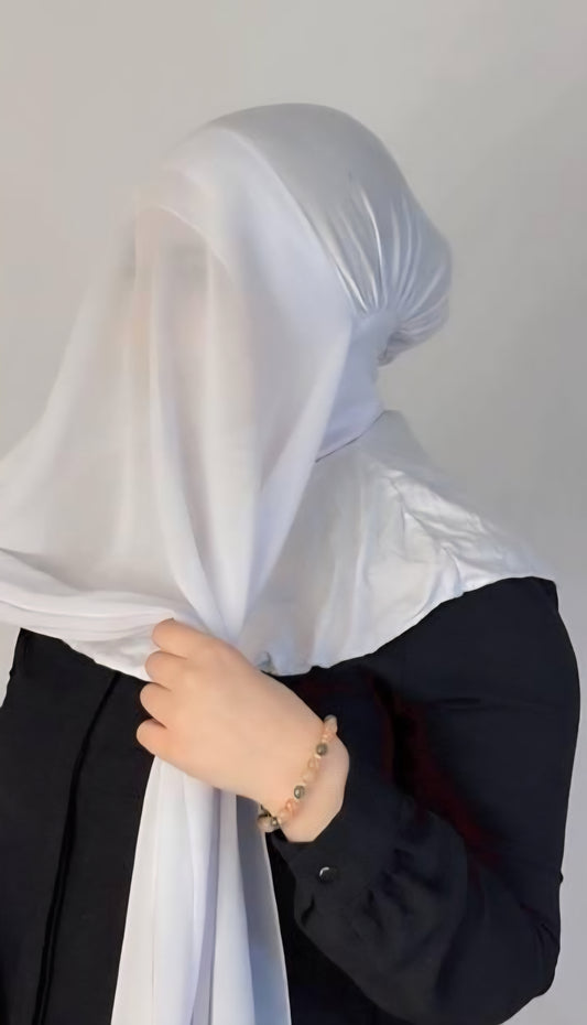 Ninja Chiffon Scarf – Visible Undercap
