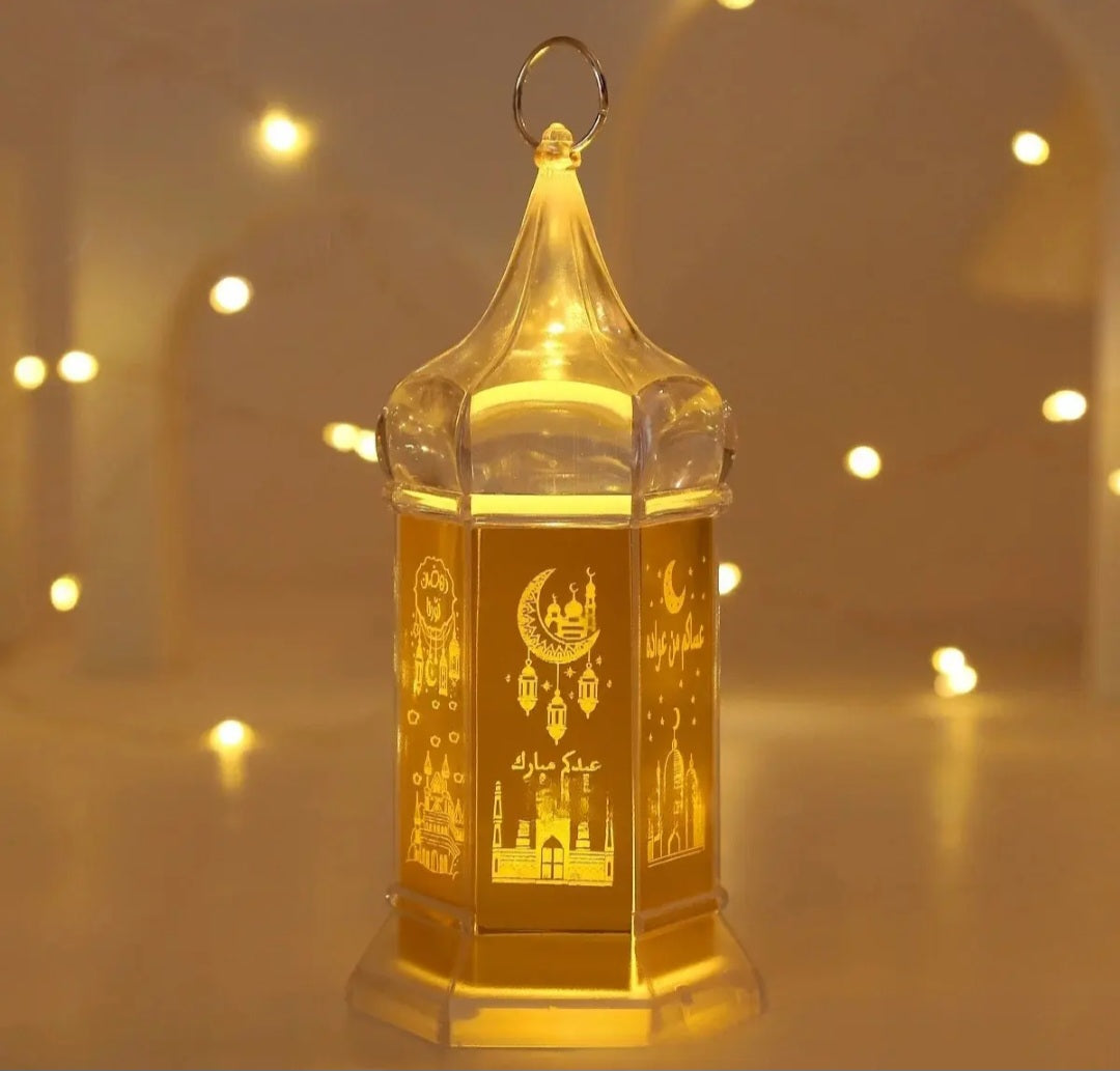 LED Eid & Ramadan Decorative Lantern Light