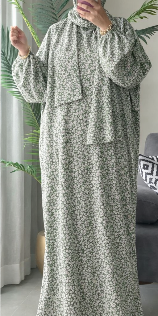 Prayer Dress – Crepe & Cotton Blend