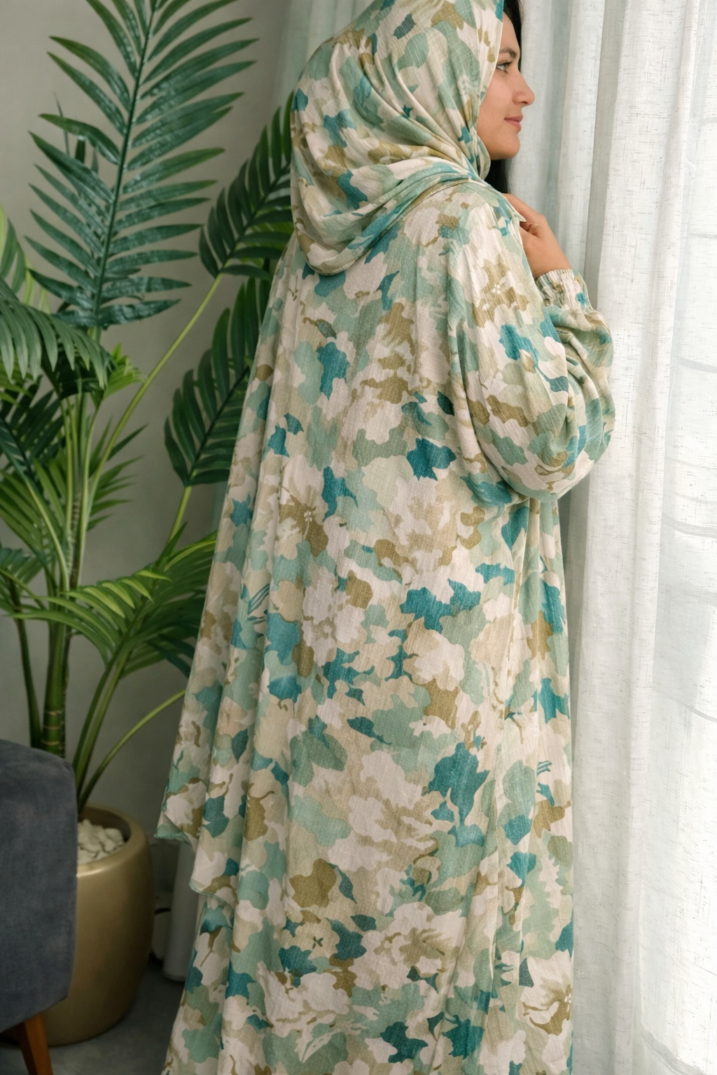 Prayer Dress – Soft Crinkled Satin