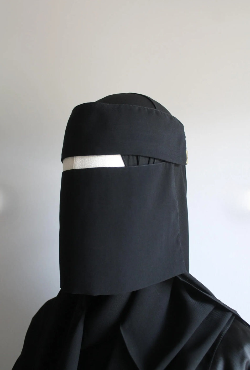 Saudi Chiffon Niqab | Structured Forehead Design | Not See-Through | Short & Long | Muslima Shop