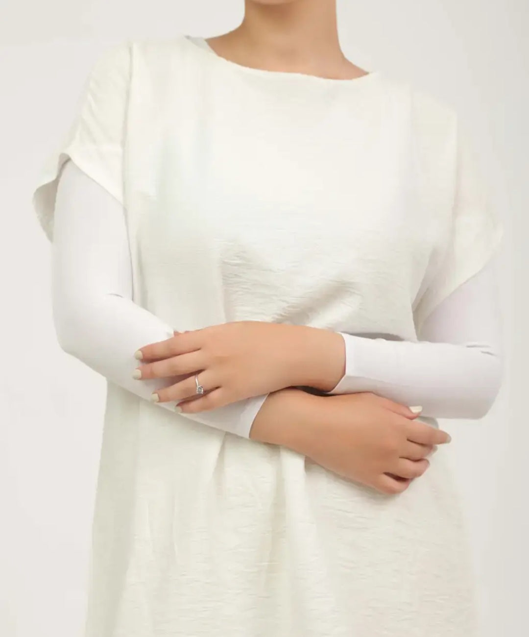 Cotton Arm Sleeves – 95% Cotton, 5% Lycra