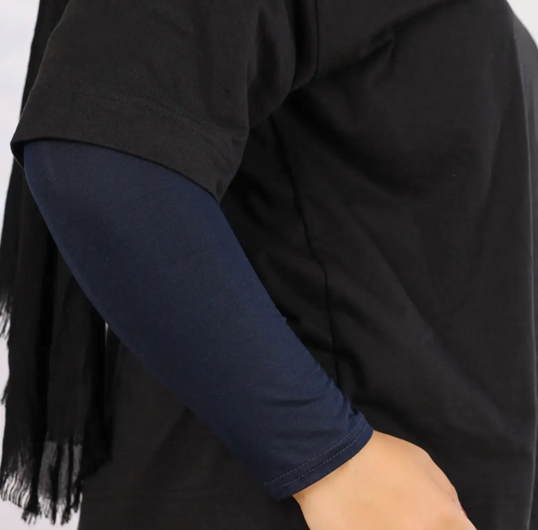 Cotton Arm Sleeves – 95% Cotton, 5% Lycra