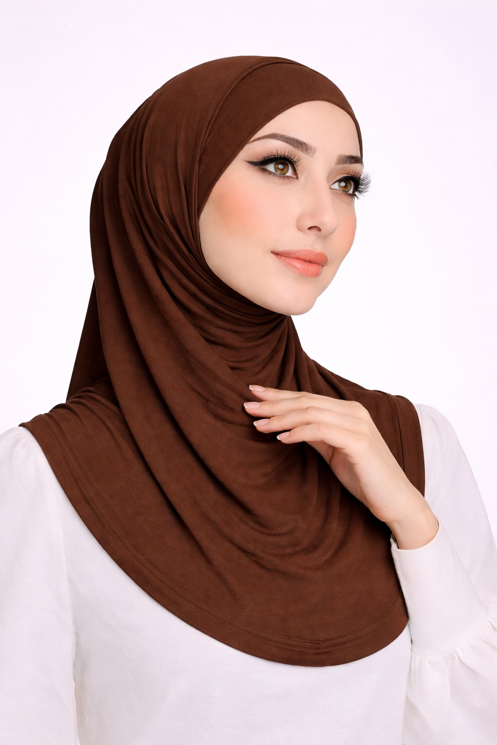 Two Piece Cotton Hijab
